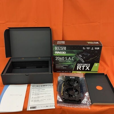 【なんば店】中古  ELSA GD2060-6GERS (RTX2060 6GB) 3280021239 