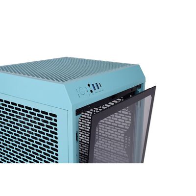 Thermaltake  The Tower 200 Turquoise CA-1X9-00SBWN-00 (Mini-ITX ガラス ターコイズ) 