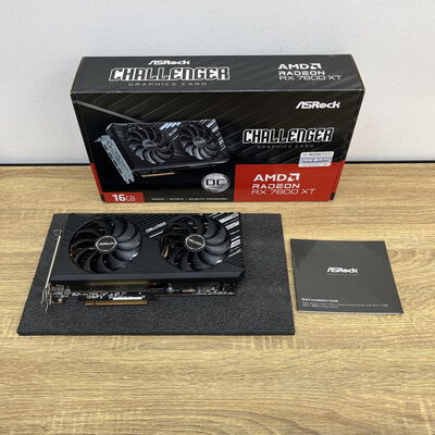 【津ラッツ店】中古  ASRock RX7800XT CL 16GO RX7800XT Challenger OC (RX7800XT 16GB) 162732 