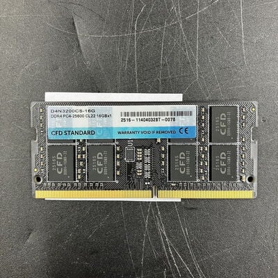【大須店】中古  PC4-25600 16GB ノート用 158772 