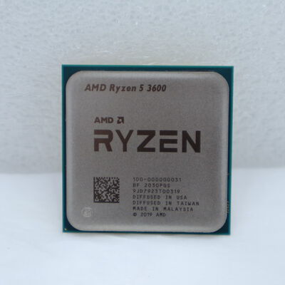 【通販センター】中古  AMD Ryzen 5 3600 (AM4/3.6/35M/C6/T12/65W) 140027 