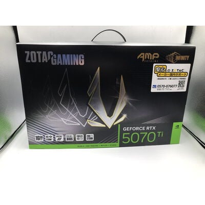 【水戸赤塚店】中古  ZOTAC ZT-B50710B-10P(RTX5070Ti AMP Extreme Infini 16GB) 176554 