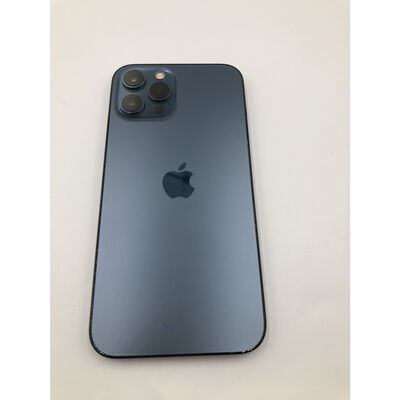 【水戸赤塚店】中古  【au】Apple iPhone12 Pro Max 6.7インチ 256GB (パシフィックブルー)  MGD23J/A 144092