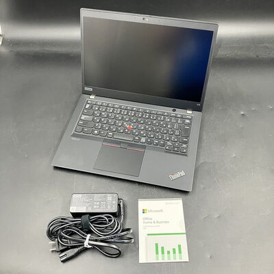 【大須店】中古  LENOVO ThinkPad X13 (AMD Ryzen 5 Pro 4650U 2.10GHz/32GB/SSD256GB/-/オンボード/13.3/1920x1080/Wi-Fi/WEBCAM/W11P/Microsoft Office Home and Business 2024) 184183 