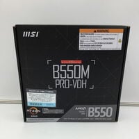 中古  MSI B550M PRO-VDH(B550 AM4 mATX DDR4) 4950002328 