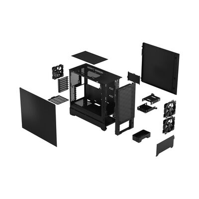 Fractal Design  Pop Air Black Solid FD-C-POA1A-01 (ATX) 
