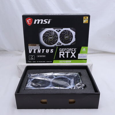 【通販センター】中古  MSI GeForce RTX 2070 SUPER VENTUS GP（RTX2070SUPER 8GB） 3480043309 