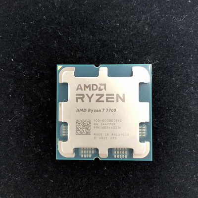 【盛岡都南店】中古  AMD Ryzen 7 7700 (AM5/3.8GHz/40M/C8/T16/65W) 1460024624 