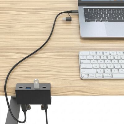 AINEX  HUB-10 (USB3.2Gen1 クランプハブ A&times;2／C&times;2ポート) 