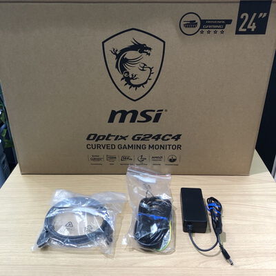【甲府飯田店】中古  MSI Optix G24C4 23.6インチ(1920&times;1080)144Hz 4720002128 