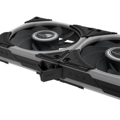 ASUS  ROG EURUX GR120 FAN ARGB REVERSE BLACK (120mm ブラック リバースファン) 