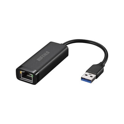 BUFFALO  LUA6-U3-AGTE-BK (Giga対応 Type-A USB 3.2 Gen1用 LANアダプター) 
