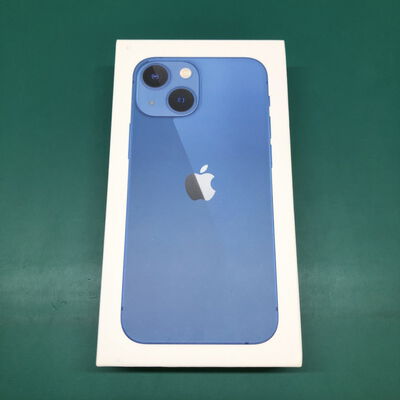 【津ラッツ店】中古  【au版SIMフリー】Apple iPhone13 mini 5.4インチ 128GB (ブルー) MLJH3J/A 147389 