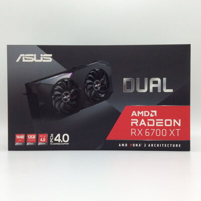 【浜松店】中古  ASUS DUAL-RX6700XT-12G (RX6700XT 12GB) 144975 