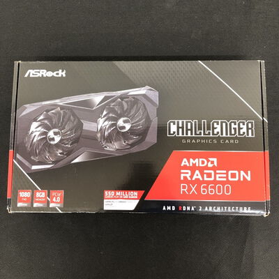 【長野稲里店】中古  ASRock RX6600 CLD 8G(RX 6600 8GB) 147695 