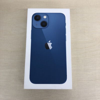 【長野稲里店】中古  【docomo版SIMフリー】Apple iPhone13 mini 5.4インチ 128GB (ブルー) MLJH3J/A 147379 
