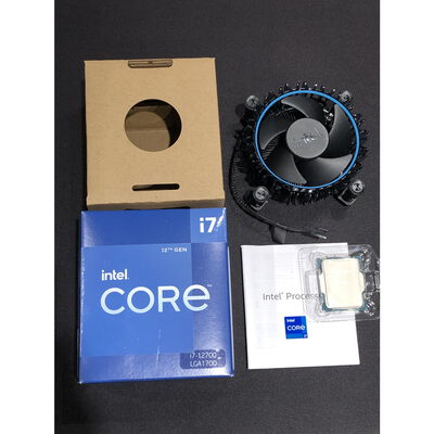 【水戸赤塚店】中古  INTEL Core i7 12700  (1700/2.1G/25M/C12/T20) 148610 