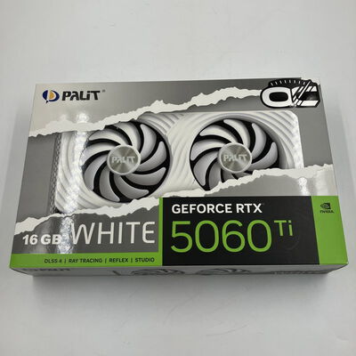 【なんば店】中古  Palit NE7506TU19T1-GB2061M (GeForce RTX 5060 Ti White OC 16GB) 201404 