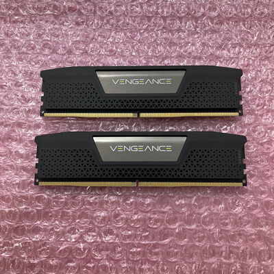 【富士青葉店】中古  Corsair CMK32GX5M2B6400C32 (16GB 2枚組 合計32GB PC5-51200/DDR5-6400 デスクトップ用) 5070001898 