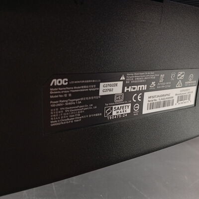 【大須店】中古  各社 27インチワイドゲーミングモニタ （フルHD 1920x1080 240Hz） 153926 
