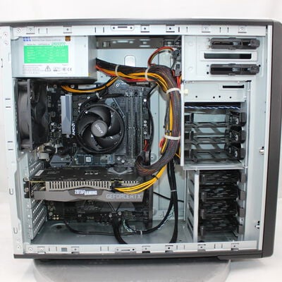 【通販センター】中古  TSUKUMO G-GEAR(AMD Ryzen 5 3600/16GB DDR4 (PC4)/SSD256GB/DVDマルチ/NVIDIA GeForce RTX 2060 6GB/W11H64 MAR) 191367 