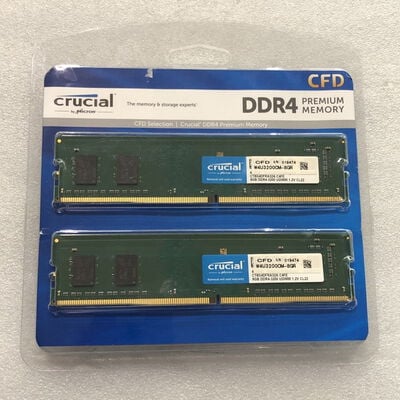 【甲府飯田店】中古  8GB 2枚組(合計16GB) PC4-25600/DDR4-3200 デスクトップ用 190923 