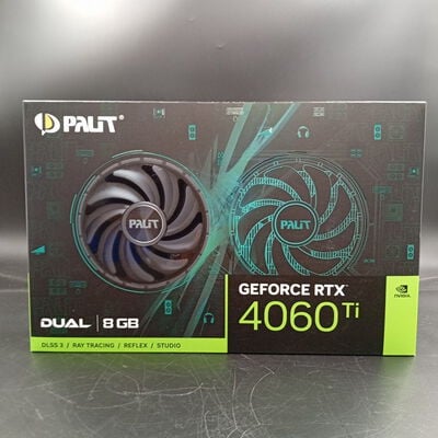 【大須店】中古  Palit NE6406T019P1-1060D (RTX4060Ti Dual 8G) 175562 