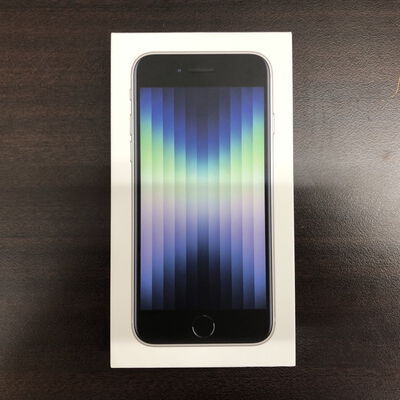 【福山ココローズ店】中古  【SoftBank版SIMフリー】Apple iPhoneSE 4.7インチ (第3世代) 64GB (スターライト) MMYD3J/A 154837 