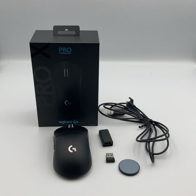 【甲府飯田店】中古  Logicool PRO X SUPERLIGHT Wireless Gaming Mouse G-PPD-003WL-BK 146967 