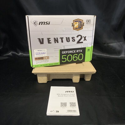 【横浜駅前店】中古  MSI GeForce RTX 5060 8G VENTUS 2X OC WHITE 188977 