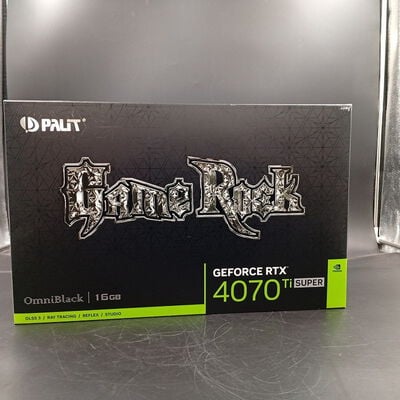 【大須店】中古  PALIT GeForce RTX4070 Ti SUPER GameRock OmniBlack 3120023014 