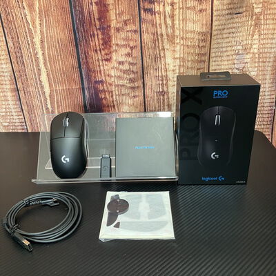 【富士青葉店】中古  Logicool PRO X SUPERLIGHT Wireless Gaming Mouse G-PPD-003WL-BK 146967 