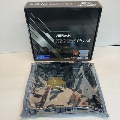 【京都店】中古  ASRock H370M Pro4 (H370 1151 mATX DDR4) 137014 