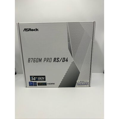 【仙台店】中古  ASRock B760M Pro RS/D4 (B760 1700 mATX DDR4) 167297 