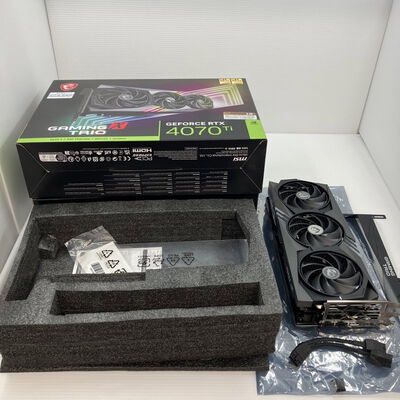 【秋葉原本店】中古  MSI GeForce RTX 4070 Ti GAMING X TRIO 12G (RTX4070Ti 12GB) 154204 