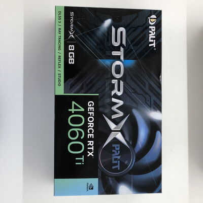 【福山ココローズ店】中古  Palit NE6406T019P1-1060F (RTX4060Ti StormX 8G) 3480024626【8/14価格改定!】 