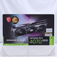 中古  MSI GeForce RTX 4070 SUPER 12G GAMING X SLIM (RTX4070 SUPER 12GB) 163391 