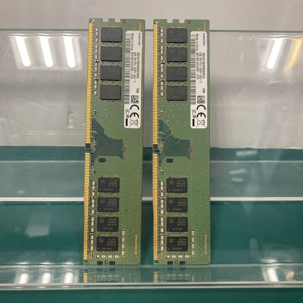 中古 8GB 2枚組(合計16GB) PC4-21300/DDR4-2666 デスクトップ用 190926
