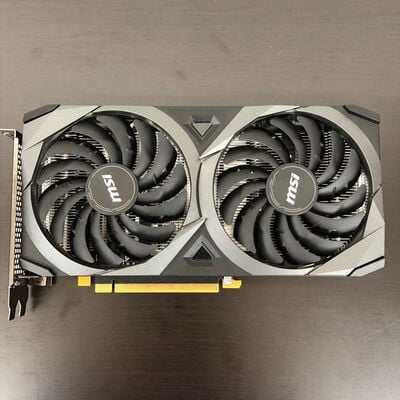 【長野稲里店】中古  MSI GeForce RTX3060 Ti VENTUS 2X 8G OCV1 LHR(RTX3060Ti 8GB LHR) 5110001722 