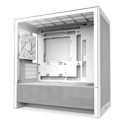 NZXT  H3 FLOW CC-H31FW-01 (MicroATX ガラス ホワイト) 