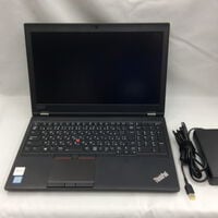 中古  Lenovo ThinkPad P52　20MAS12700 (Core i7 8750H/16GB/SSD512GB/-/NVIDIA Quadro P1000 4GB/15.6ｲﾝﾁ/1920x1080/Wi-Fi/WEBCAM/W11H64) 176658 