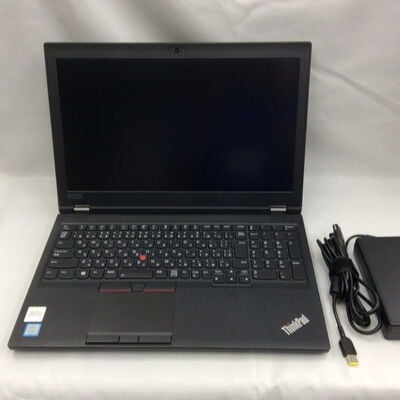 【浜松店】中古  Lenovo ThinkPad P52　20MAS12700 (Core i7 8750H/16GB/SSD512GB/-/NVIDIA Quadro P1000 4GB/15.6ｲﾝﾁ/1920x1080/Wi-Fi/WEBCAM/W11H64) 176658 