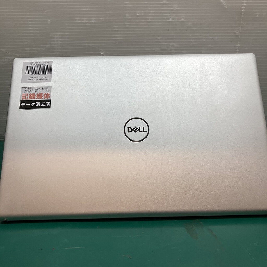 中古 DELL inspiron (i7-11390H/8GB/SSD512GB/W10P) 4780001454