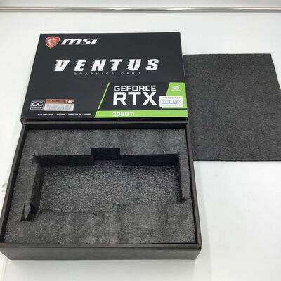 【白山FM松任店】中古  MSI　GeForce RTX2080Ti　VNTS 11GB　OC 4950001622 