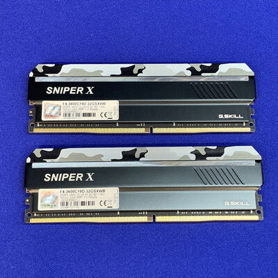 【横浜駅前店】中古  16GB 2枚組(合計32GB) PC4-28800/DDR4-3600 デスクトップ用 190910 