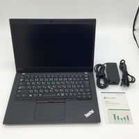 中古  LENOVO ThinkPad X13 (AMD Ryzen 5 Pro 4650U 2.10GHz/32GB/SSD256GB/-/オンボード/13.3/1920x1080/Wi-Fi/WEBCAM/W11P/Microsoft Office Home and Business 2024) 184183 
