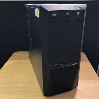 【甲府飯田店】中古  GALLERIA ZZ(i7 8700K/32GB/SSD500GB/HDD3TB/GTX1080Ti/W11H) 4720001821 