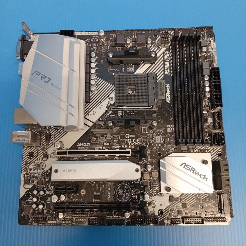 中古 ASRock B550M Pro4 (B550 AM4 mATX DDR4) 142938 （332716