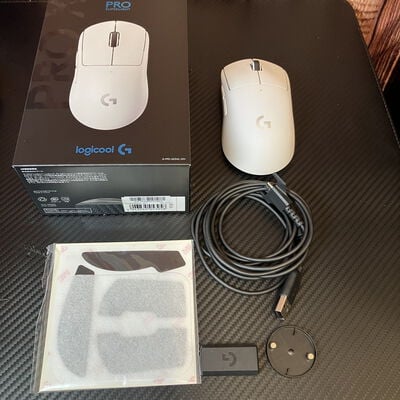 【富士青葉店】中古  Logicool PRO X SUPERLIGHT Wireless Gaming Mouse G-PPD-003WL-WH 146966 