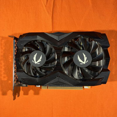 【なんば店】中古  ZOTAC ZT-T16620F-10L (GTX1660 SUPER Twin Fan) 141210 